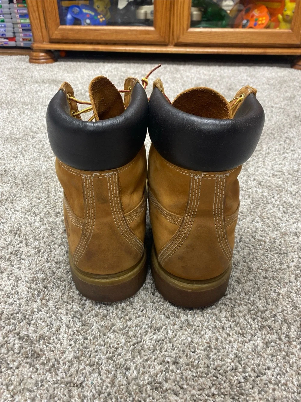 Timberland Men's Classic 6-Inch Wheat Work Boots 10061 size 11.5